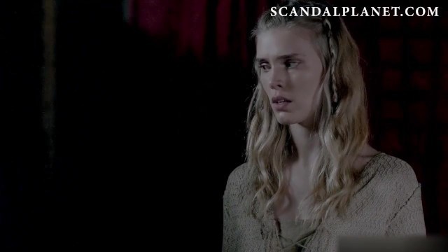 Gaia Weiss Topless Scene From Vikings Telegraph