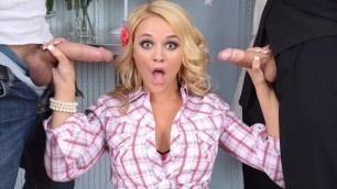 Brazzers - American Slut Alexis Monroe Sucks A Huge Cocks