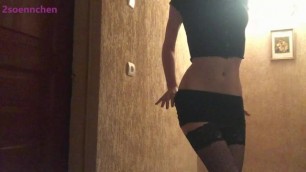 Striptease of a Beautiful Girl in Stockings |beautiful Body| the Weeknd
